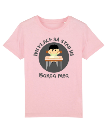 Îmi place să stau în banca mea - el Cotton Pink