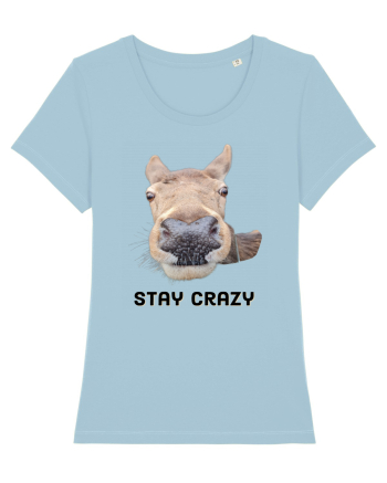 Stay crazy Sky Blue
