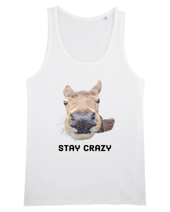 Stay crazy White