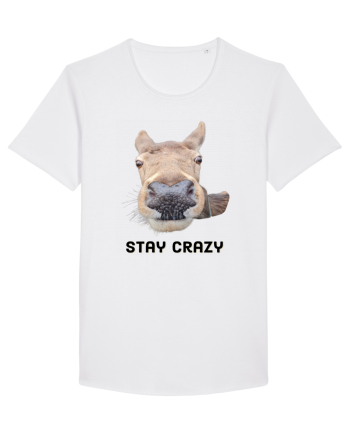 Stay crazy White