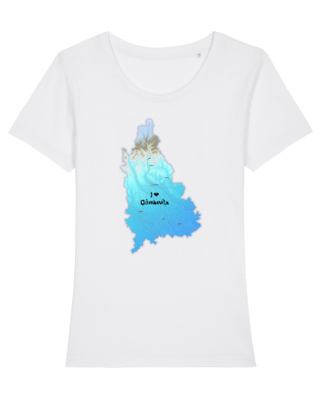 Dâmbovița County Map White