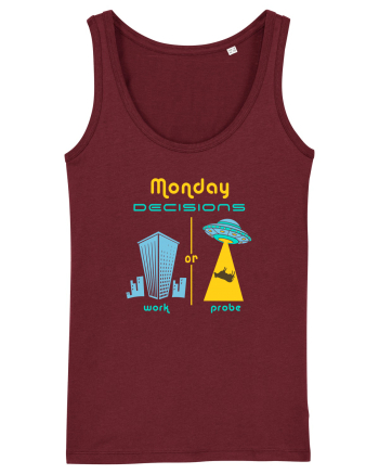 Monday Decisions Burgundy