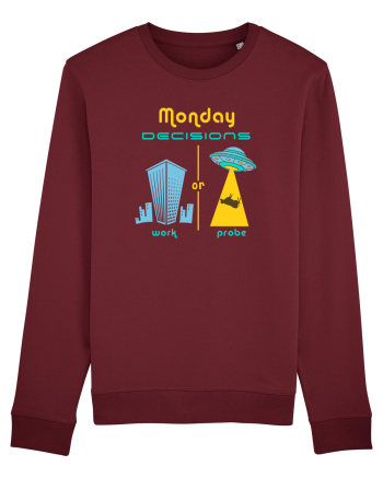 Monday Decisions Burgundy