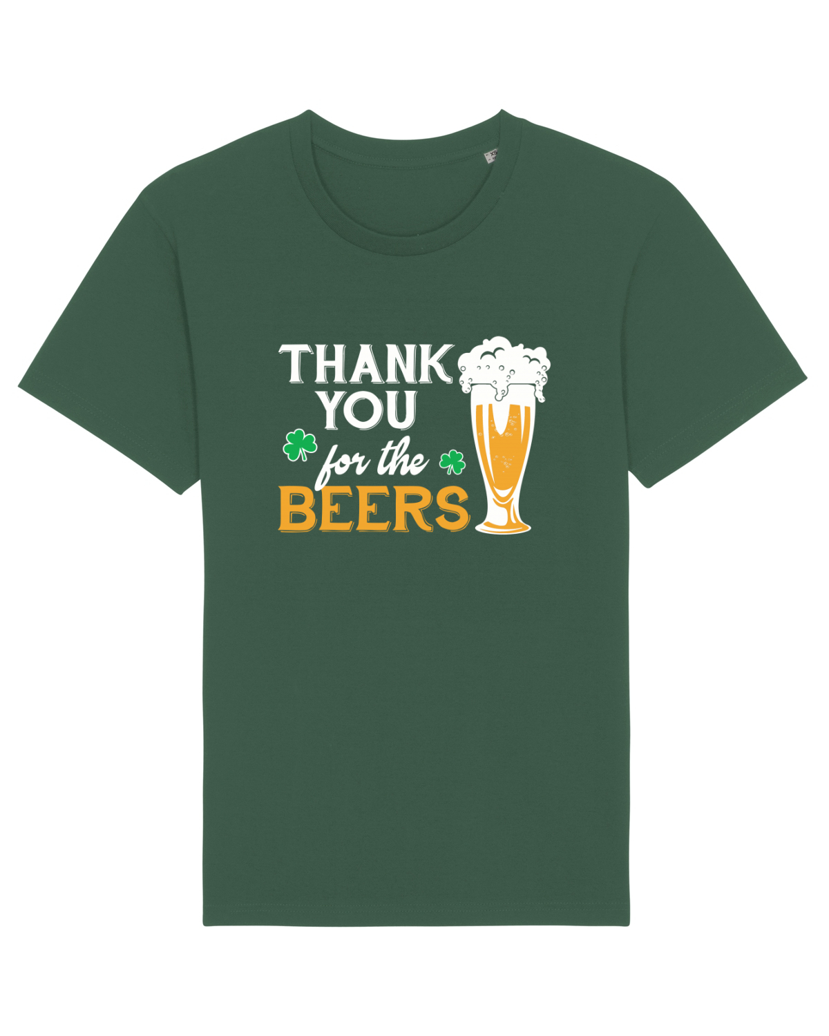 Tricou mânecă scurtă Unisex Rocker Bottle Green