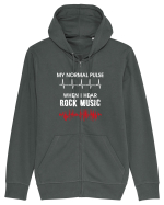 Rock Music Hanorac cu fermoar Unisex Connector