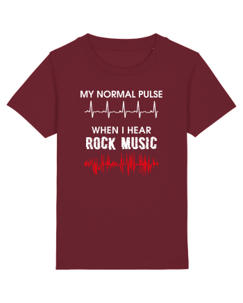 Rock Music Burgundy