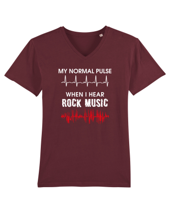 Rock Music Burgundy