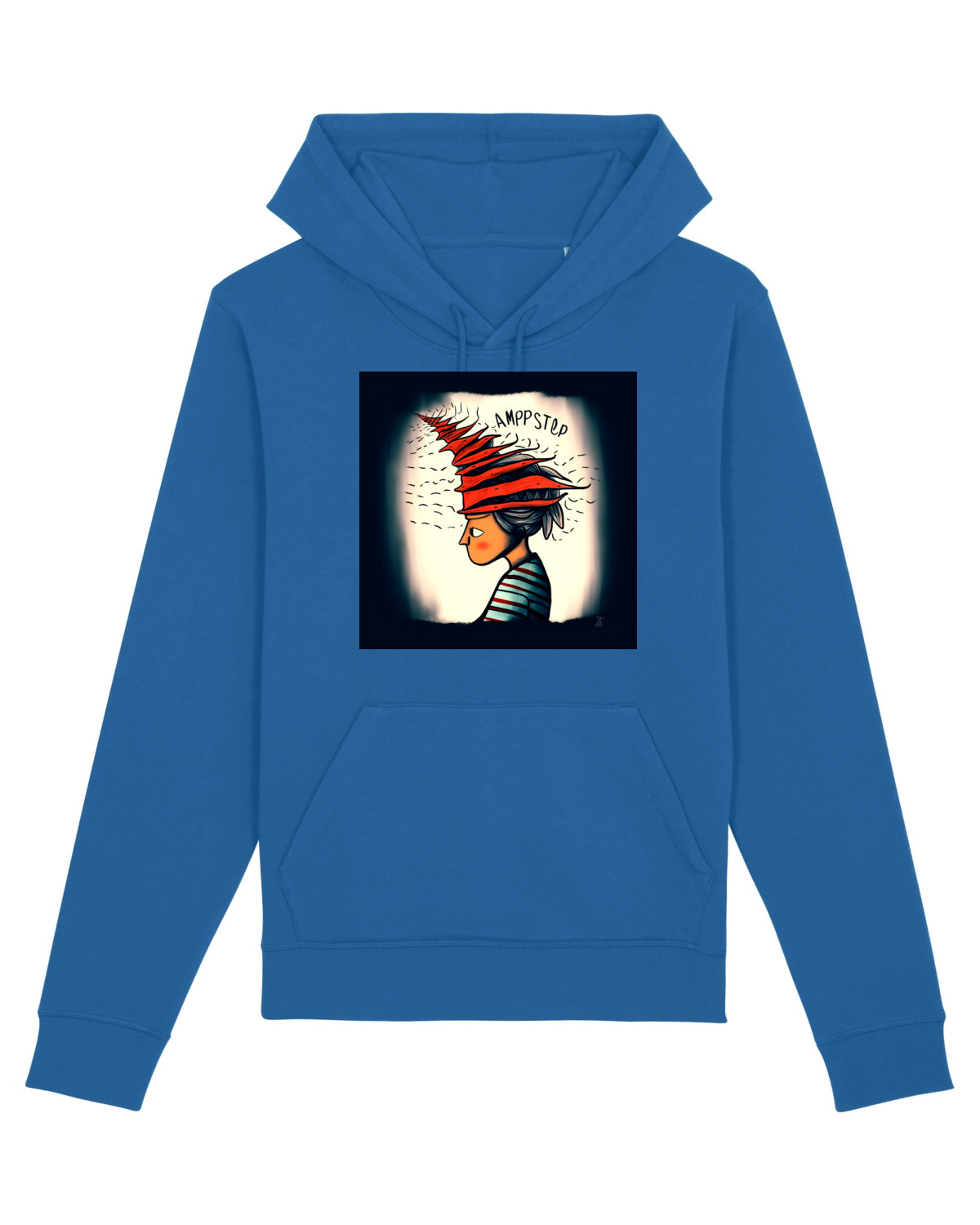 Hanorac Unisex Drummer Royal Blue