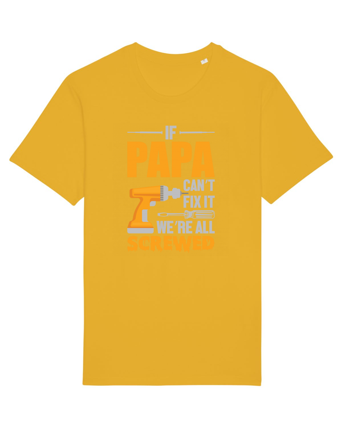 Tricou mânecă scurtă Unisex Rocker Spectra Yellow