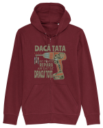 Daca tata nu poate repara am dat de dracu' toti Hanorac cu fermoar Unisex Connector