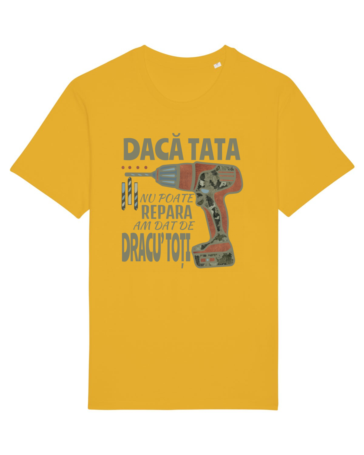 Tricou mânecă scurtă Unisex Rocker Spectra Yellow