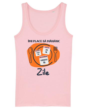 Îmi place să mănânc zile Cotton Pink