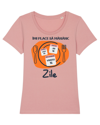 Îmi place să mănânc zile Canyon Pink
