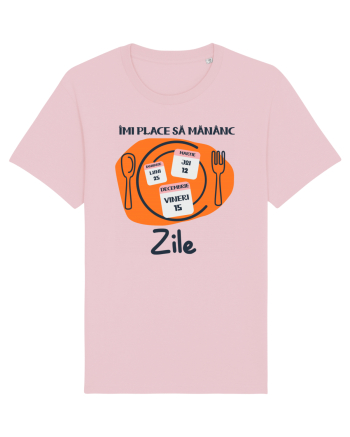 Îmi place să mănânc zile Cotton Pink