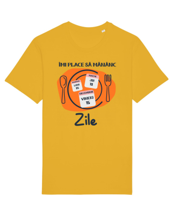 Îmi place să mănânc zile Spectra Yellow