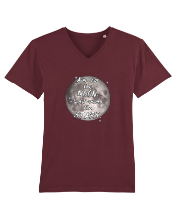 Aim for the moon Burgundy