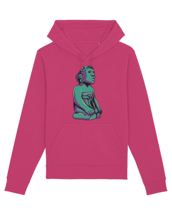 Aztec Statue Raspberry