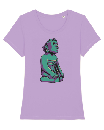 Aztec Statue Lavender Dawn