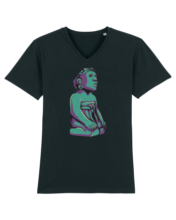 Aztec Statue Black