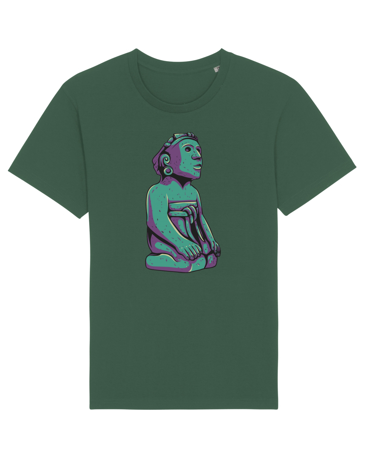 Tricou mânecă scurtă Unisex Rocker Bottle Green