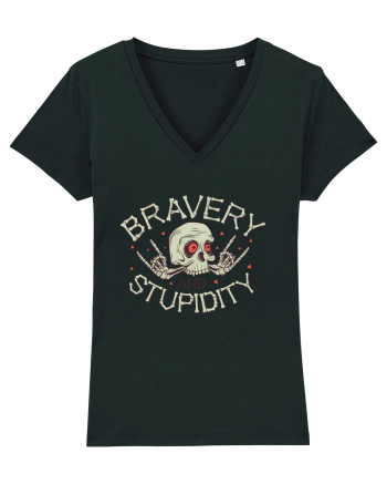 Bravery And Stupidity Black