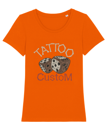 Tattoo Custom Bright Orange