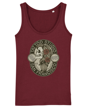 Tattoo Studio San Francisco Burgundy