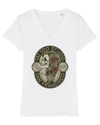 Tattoo Studio San Francisco White