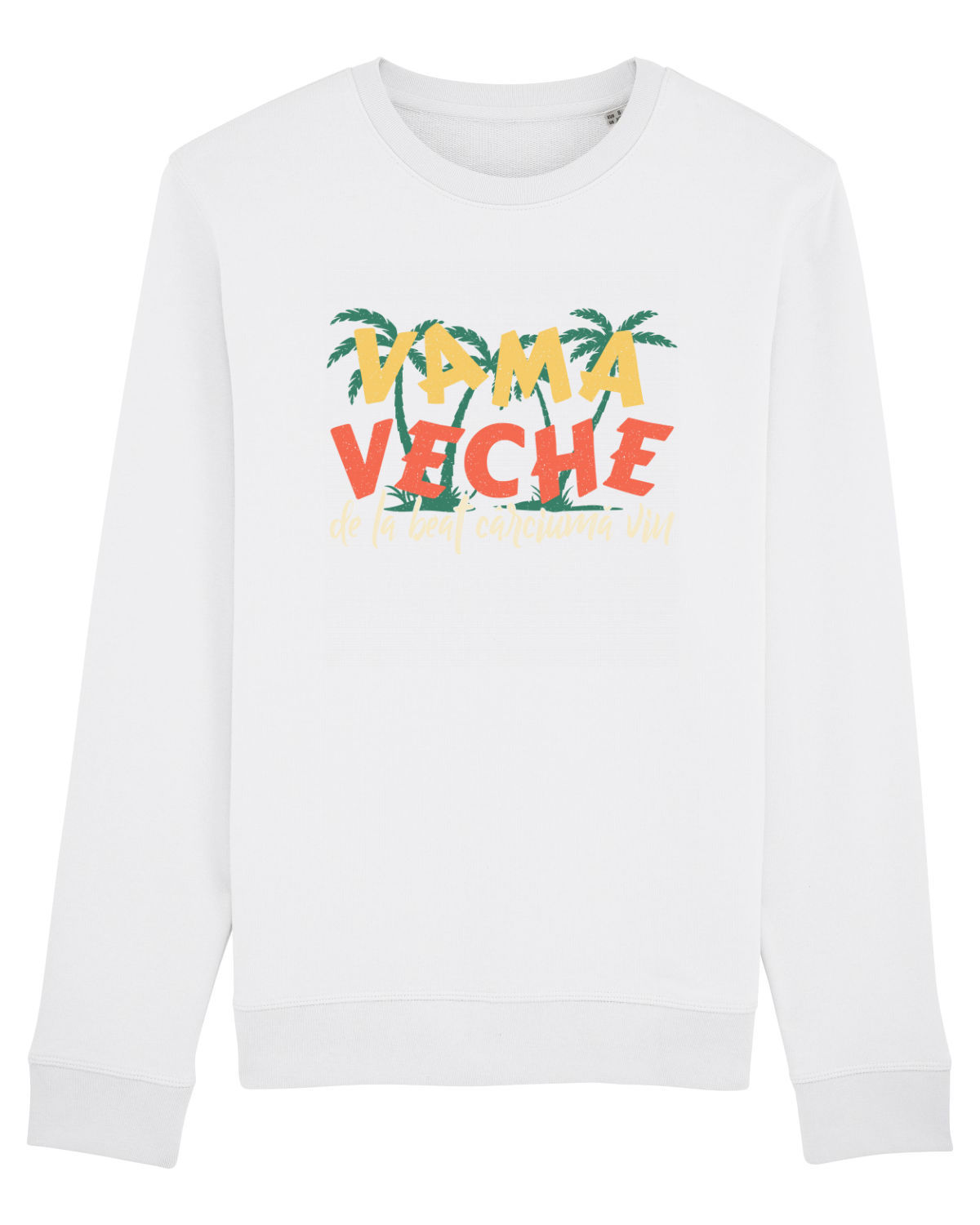 Bluză mânecă lungă Unisex Rise White