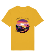 ALL ABORD - V1 Tricou mânecă scurtă Unisex Rocker