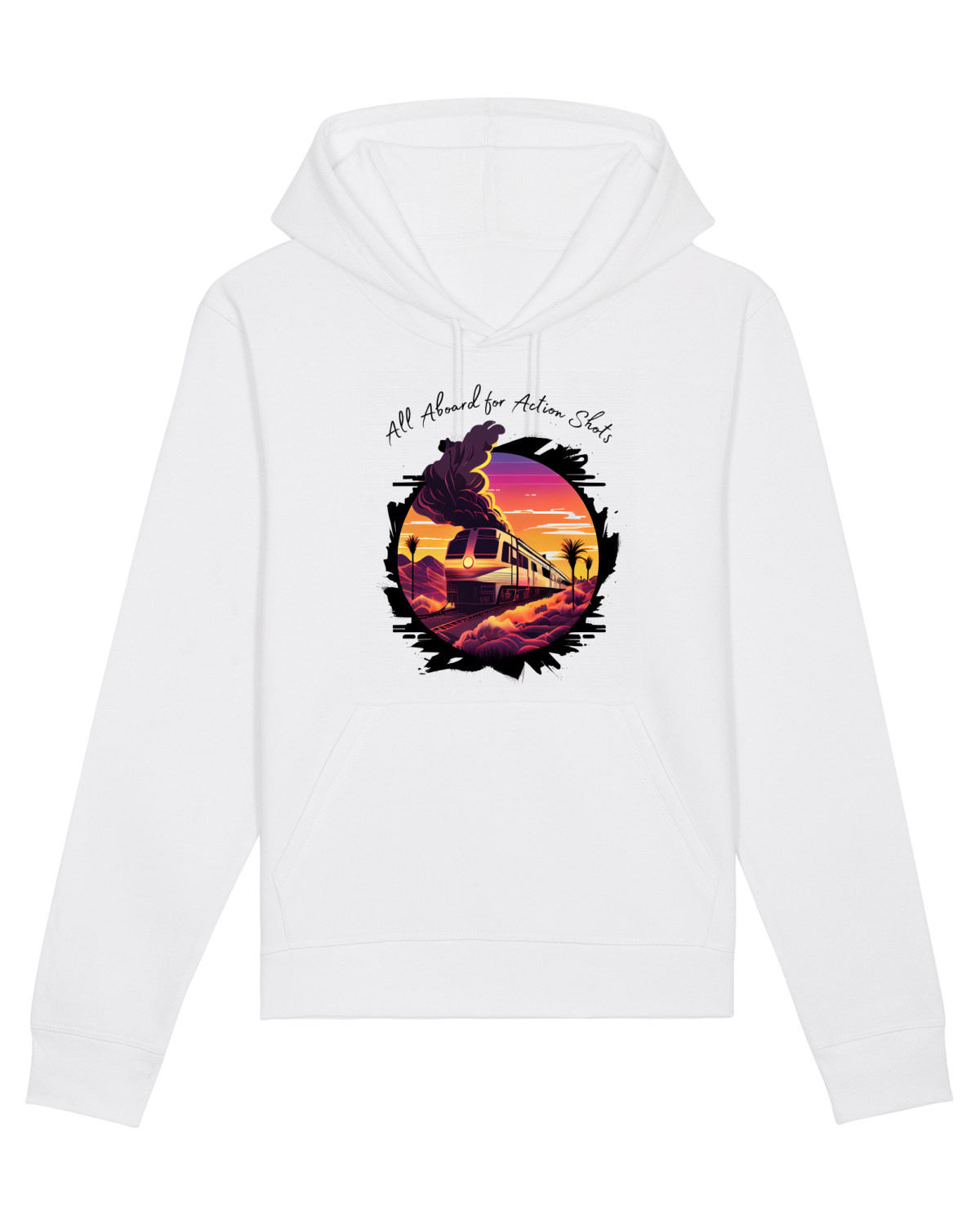 Hanorac Unisex Drummer White