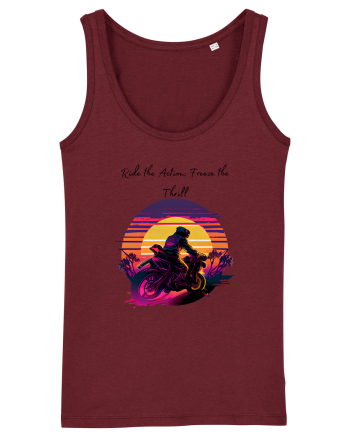 RIDE THE ACTION - V1 Burgundy