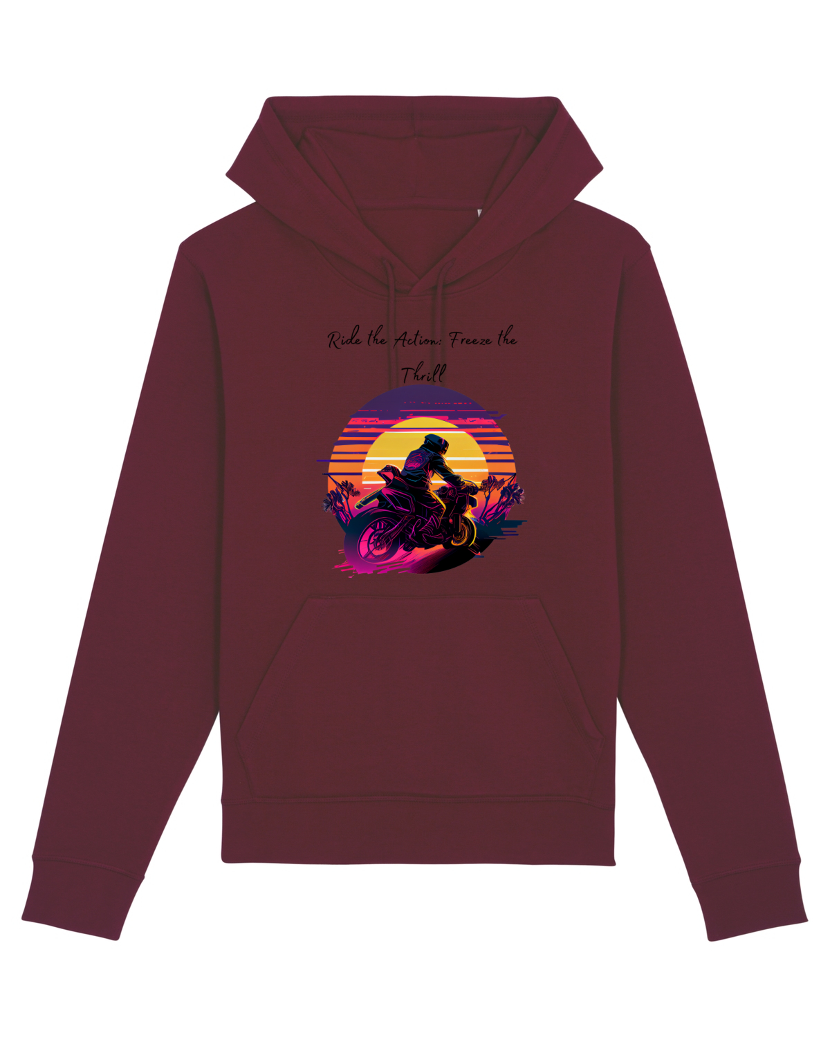 Hanorac Unisex Drummer Burgundy