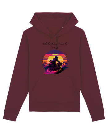 RIDE THE ACTION - V1 Burgundy