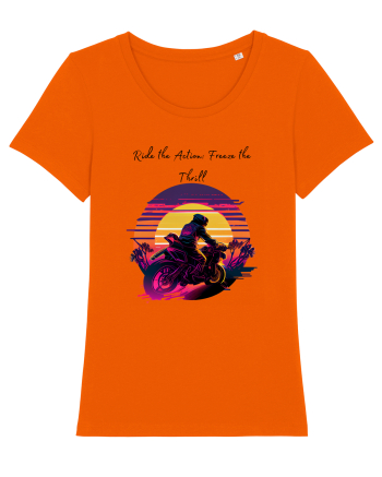 RIDE THE ACTION - V1 Bright Orange