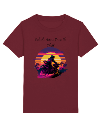 RIDE THE ACTION - V1 Burgundy