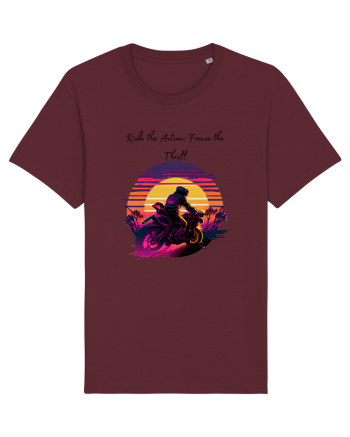 RIDE THE ACTION - V1 Burgundy