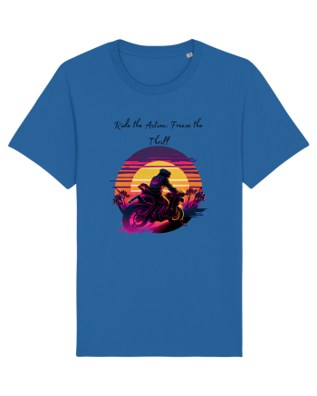 RIDE THE ACTION - V1 Royal Blue