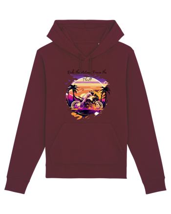 RIDE THE ACTION - V2 Burgundy