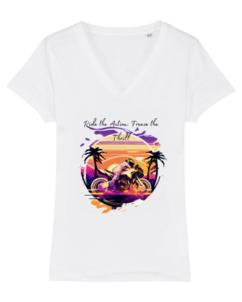 RIDE THE ACTION - V2 White