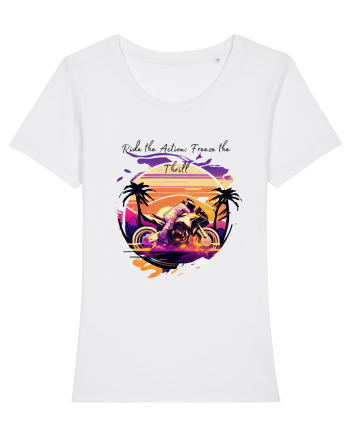 RIDE THE ACTION - V2 White