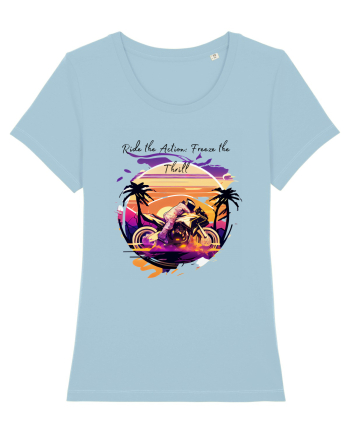 RIDE THE ACTION - V2 Sky Blue