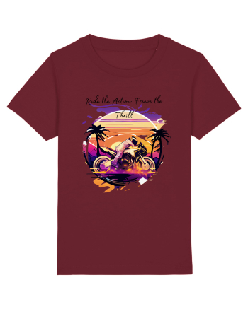 RIDE THE ACTION - V2 Burgundy