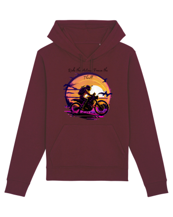 RIDE THE ACTION - V3 Burgundy