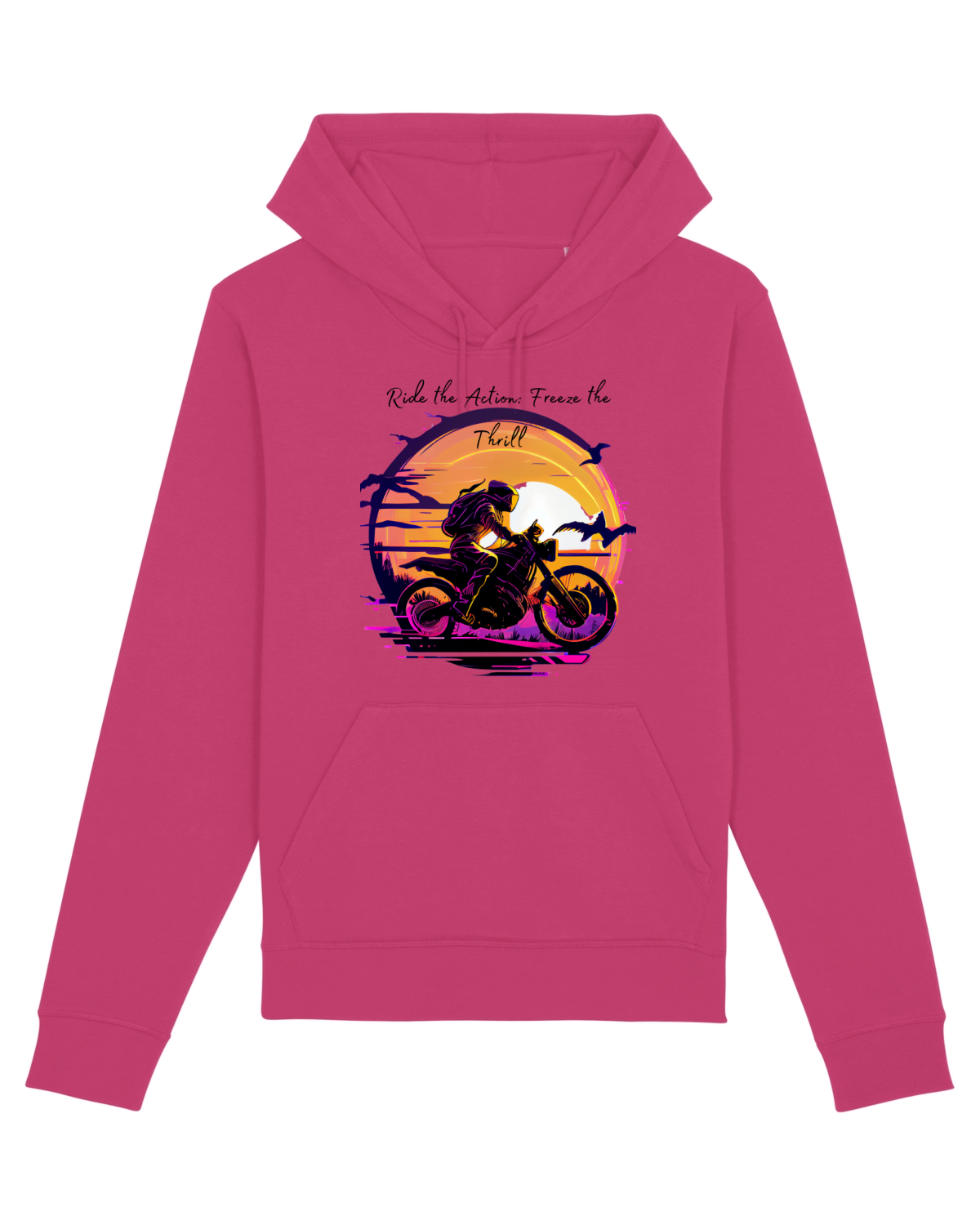 Hanorac Unisex Drummer Raspberry