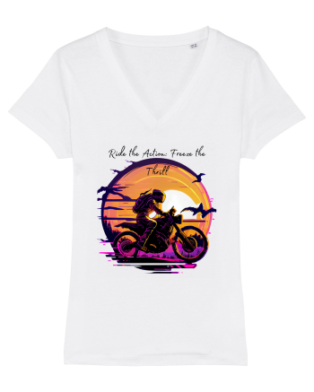 RIDE THE ACTION - V3 White