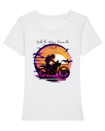 RIDE THE ACTION - V3 White