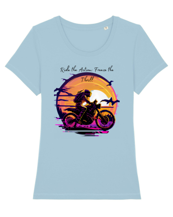 RIDE THE ACTION - V3 Sky Blue