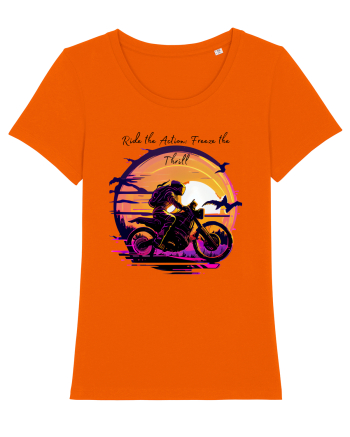RIDE THE ACTION - V3 Bright Orange