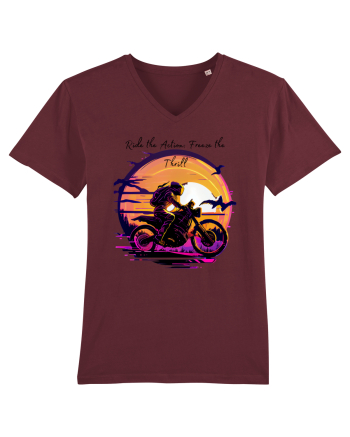 RIDE THE ACTION - V3 Burgundy